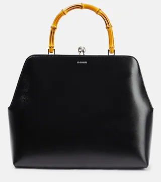 Goji Medium leather tote bag