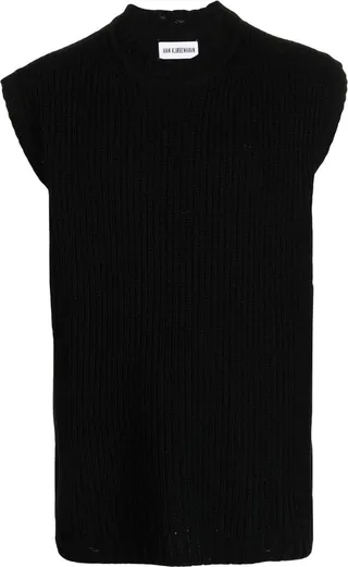 Wool-Blend Sweater Vest