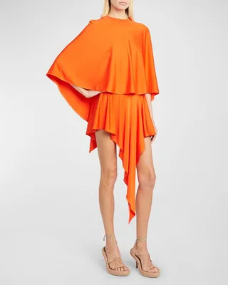 Fluid Tee Draped Top