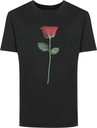 floral-print cotton T-Shirt