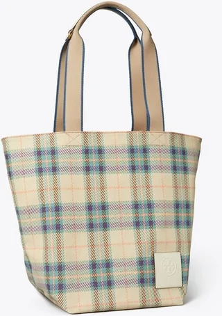 Ella Deconstructed Printed Canvas Tote