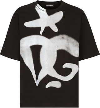 DG graffiti-print boxy T-shirt