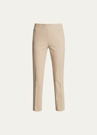 Franca Mid-Rise Cropped Pants
