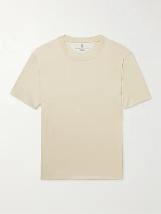 Slim-Fit Cotton-Jersey T-Shirt