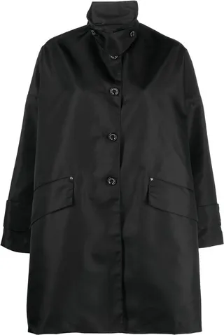 HUMBIE single-breasted overcoat