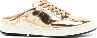 Metallic Slip-On Style Sneakers