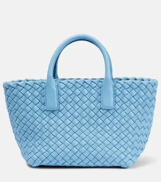 Cabat Mini leather tote bag