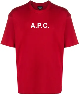logo-print cotton T-shirt