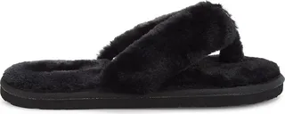 Faux Fur Flip Flops