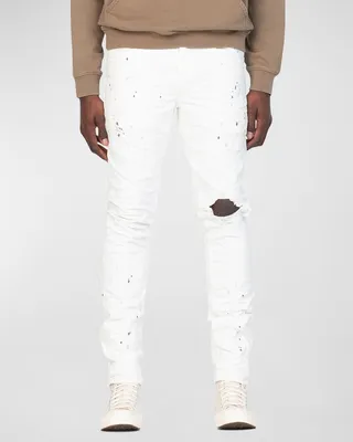 Men's Paint Blowout Skinny Jeans
