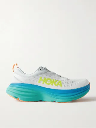 Bondi 8 Rubber-Trimmed Mesh Running Sneakers