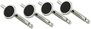 Set of 4 Onyx Studs