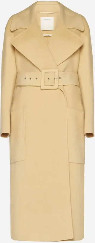 Bimba Belted Wool Coat