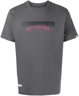 logo-print T-shirt