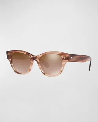 The Eadie Gradient Acetate Sunglasses