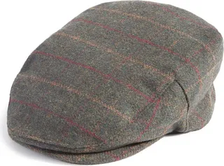 Dorfman Pacific Men's Classic Windowpane Ivy Cap