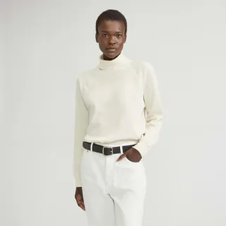 The Organic Cotton Turtleneck Waffle Tee