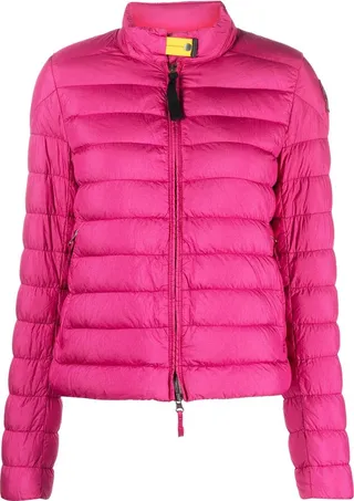 High-Neck Zip-Up Puffer Jacket