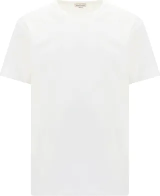Alexander McQueen Logo Print Crewneck T-shirt