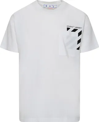 Off-White Logo Printed Crewneck T-Shirt