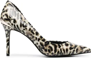 Leopard-Print Pumps