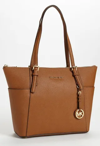 'Jet Set' Leather Tote