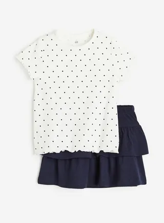 Kids 2 Piece Dress Set