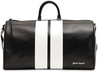 Classic leather track travel bag
