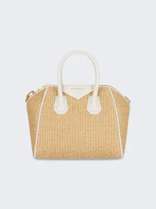 Mini Antigona Bag Natural