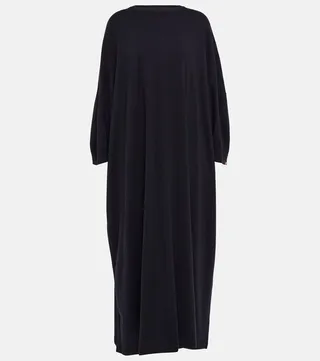 N°274 Spook cotton and cashmere maxi dress