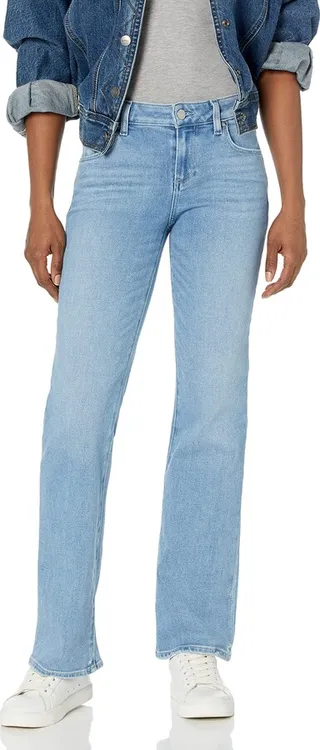 PAIGE Women's Sloane 31 inches Low Rise Bootcut in Davia Destructed