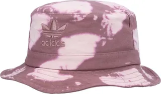 Men's adidas Originals White and Purple Reverse Dye Bucket Hat