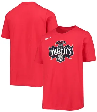 Men's Nike Red Washington Mystics Wnba Logo T-shirt