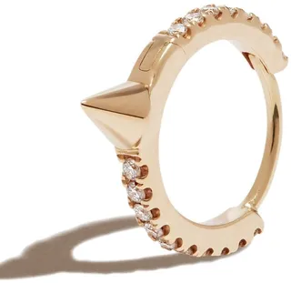 18K yellow gold Spike diamond earring