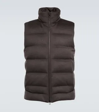 Fillmore cashmere down vest