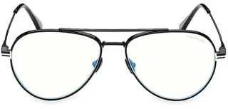 Aviator 56MM Blue Filter Eyeglasses
