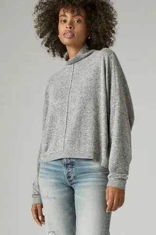 Cloud Jersey Long Sleeve Mock Neck