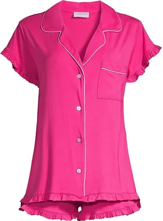 Two-Piece Frill Bedshort Set