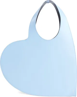 Heart Leather Shoulder Bag