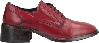 Lace-up Shoes Brick Red