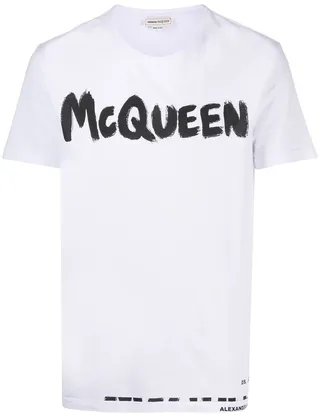 logo-print cotton T-shirt