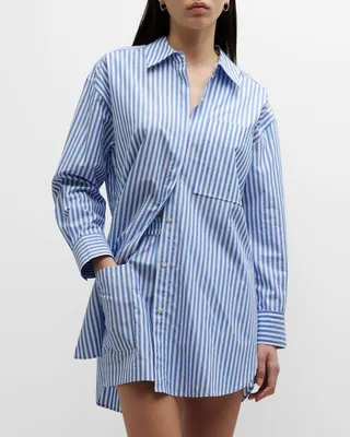 Joey Striped Oversized Shirt