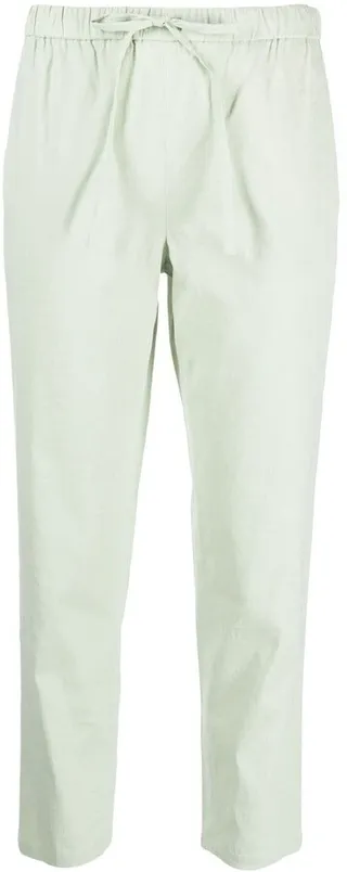 High-Waisted Cropped Trousers