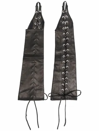 Laced Elbow Gloves