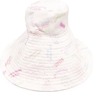 Logo-Print Bucket Hat