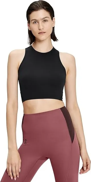 On Movement Crop (Black) Women's Clothing
