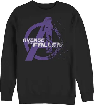 Men's Marvel Avengers: Endgame Avenge Fallen Dust Sweatshirt - Black - 3X Large