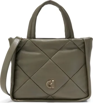 Quilted Leather Tote Bag