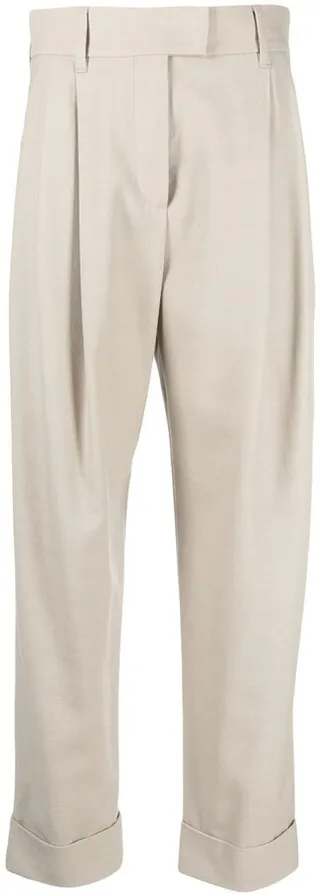 Cropped-Leg Trousers