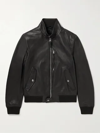 Full-Grain Leather Jacket